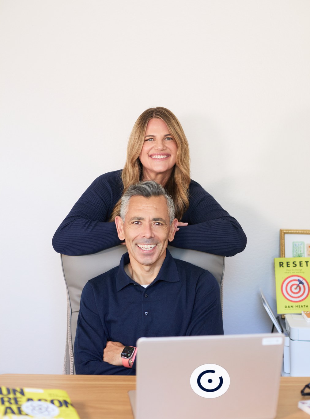 Jami Adkins and Andrés Traslaviña of People ATX in their Austin office